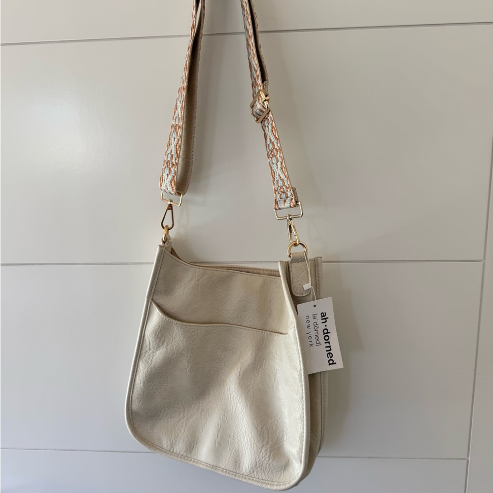 Chic Cream Crossbody Bag